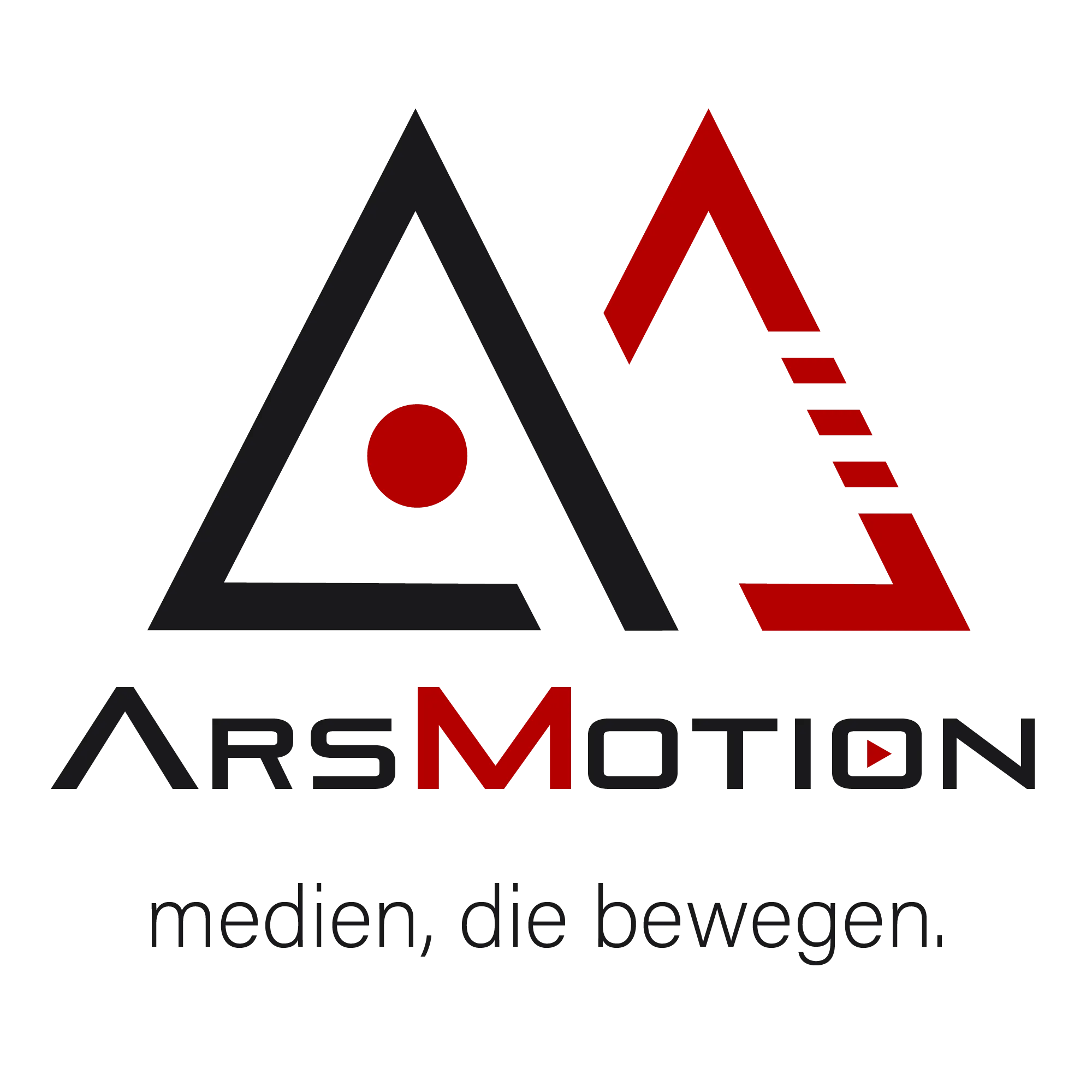ArsMotion Logo helle Variante für professionelle Videoproduktion und Fotografie in Wien