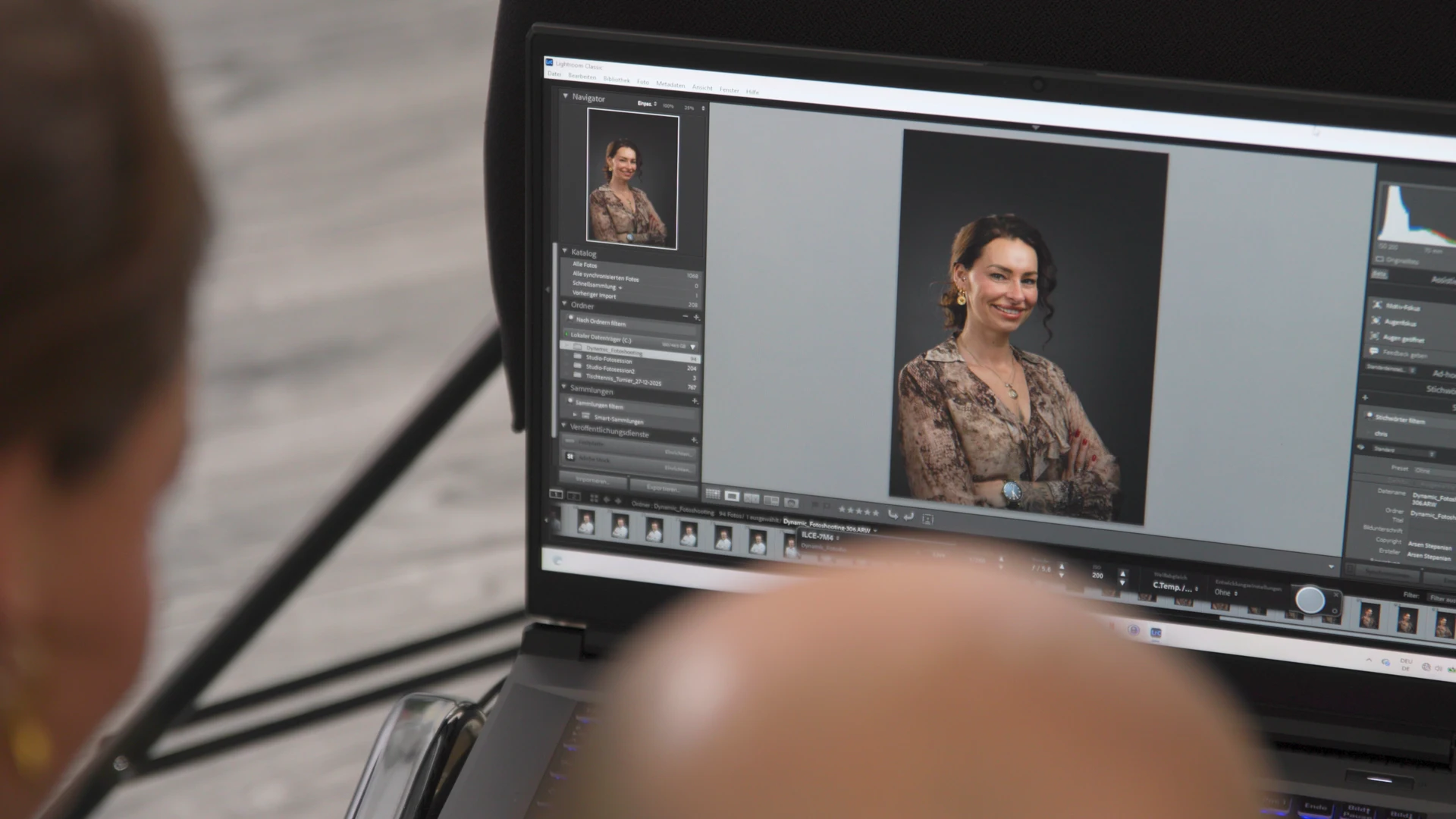 Professionelles Setup für Business Portraits und Brand Fotografie in Wien und Umgebung.