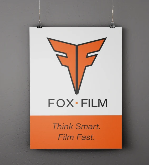 Logo Design für FOX FILM: Kreatives Grafikdesign
